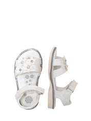Sandali con strappi Bianco Chicco