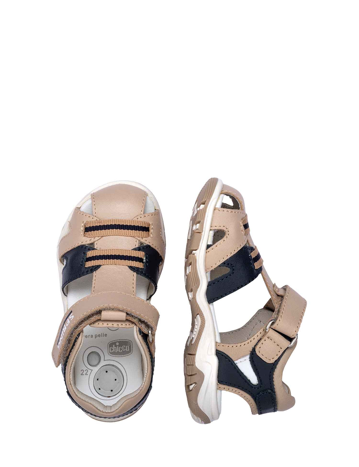 Sandali con strappi Beige Chicco