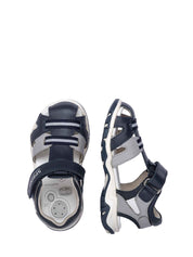 Sandali con strappi Blu Chicco