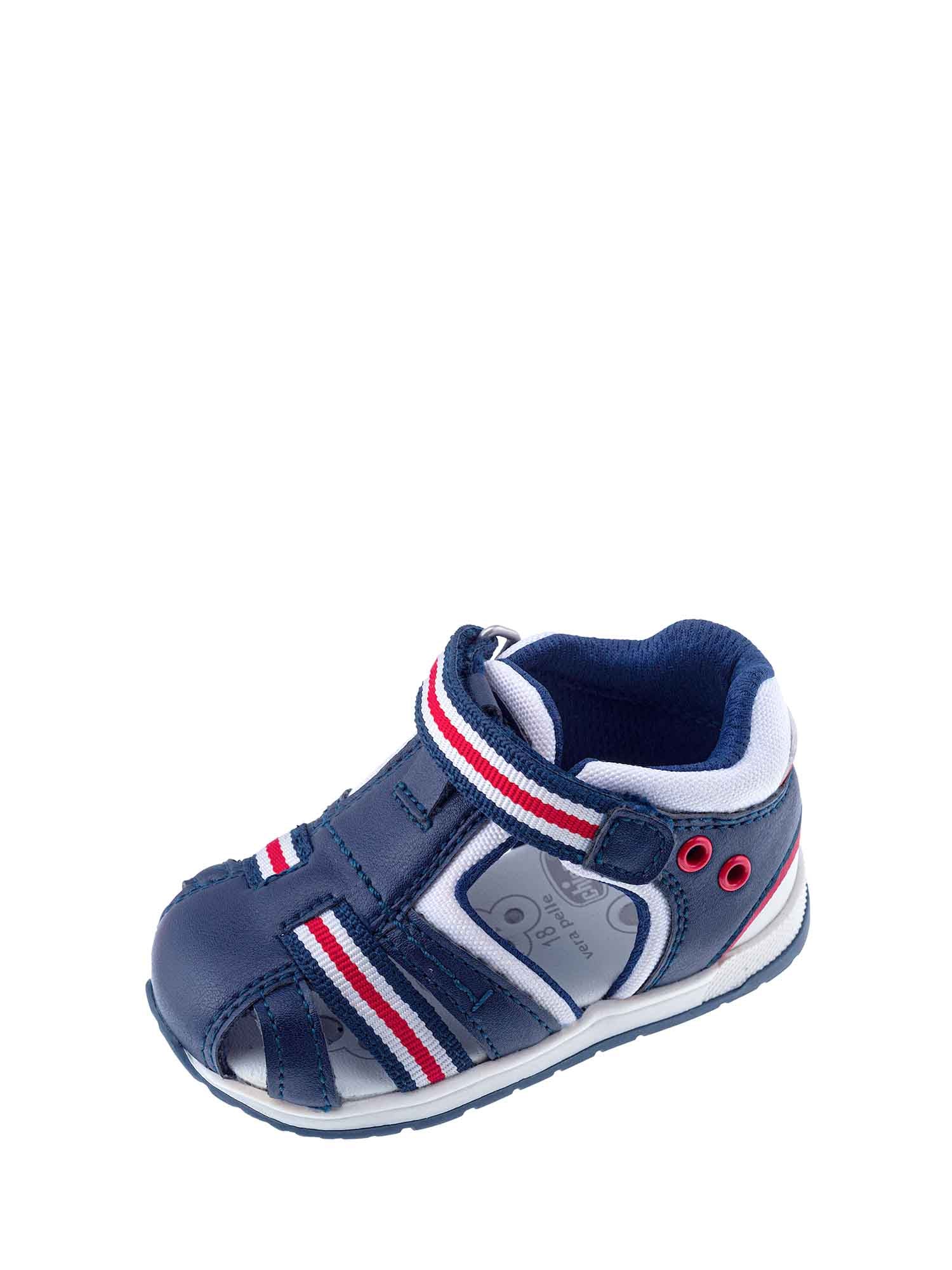 Sandali con strappi Blu Scuro Chicco