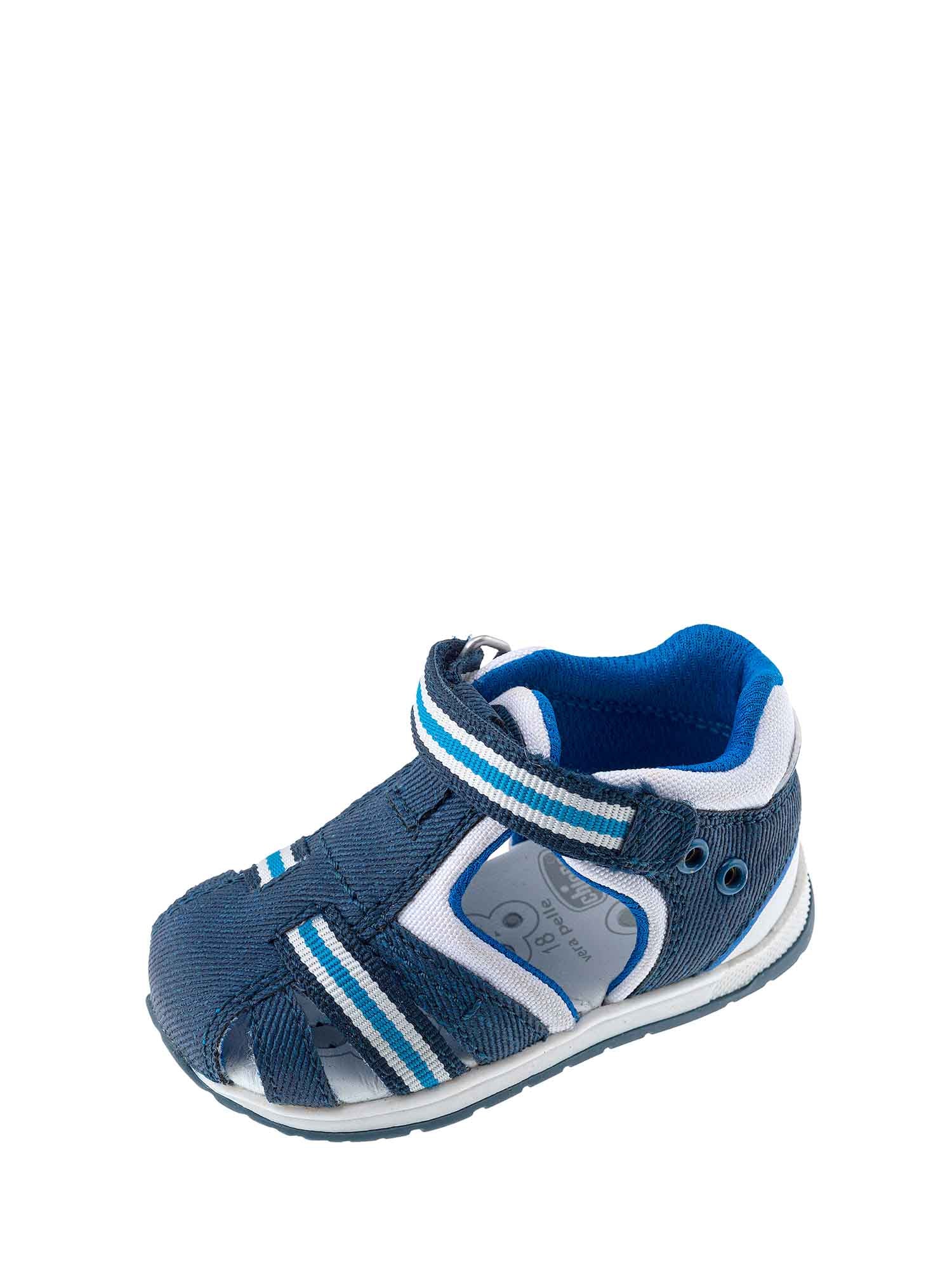 Sandali con strappi Blu Chicco