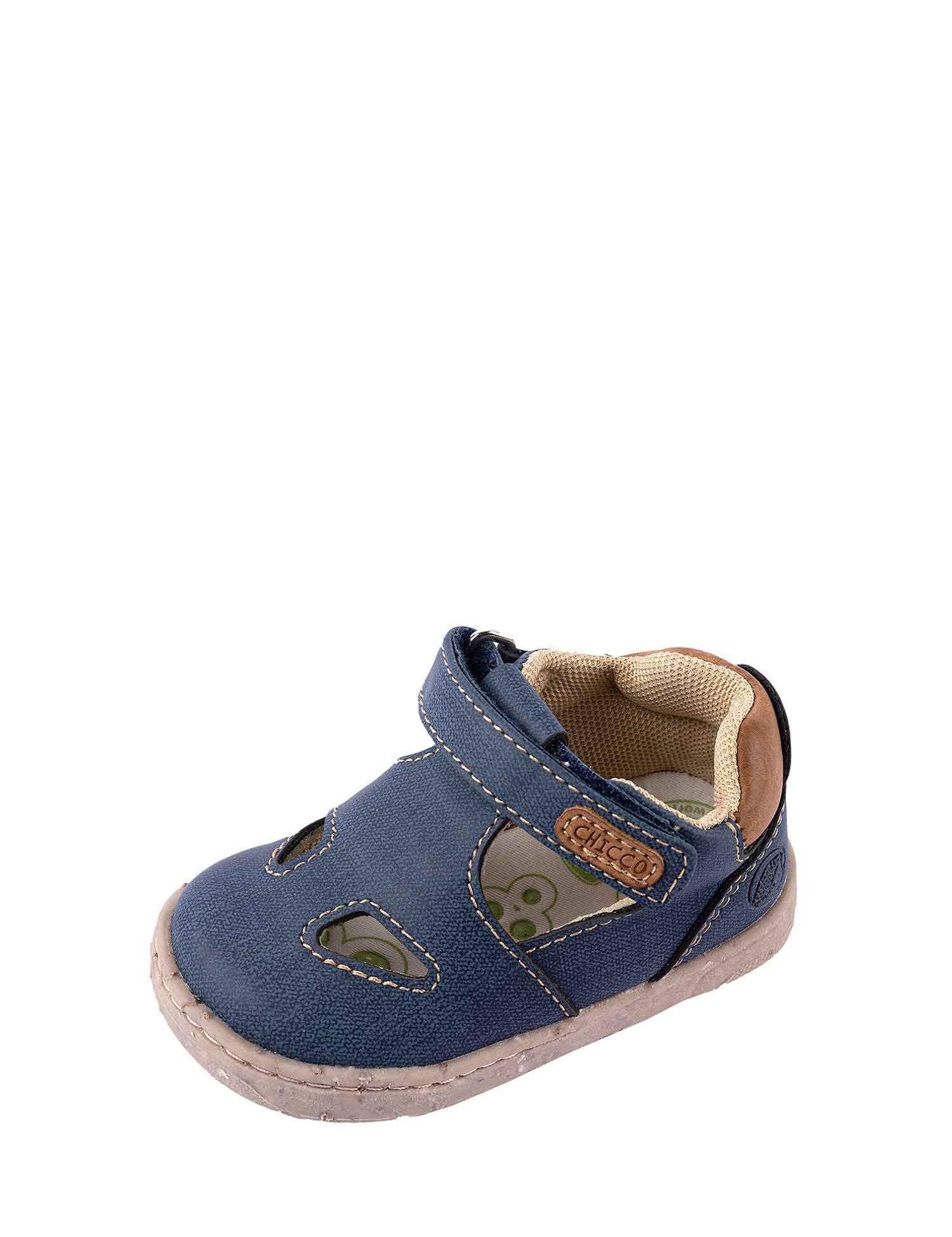 Sandali con strappi Blu Chicco