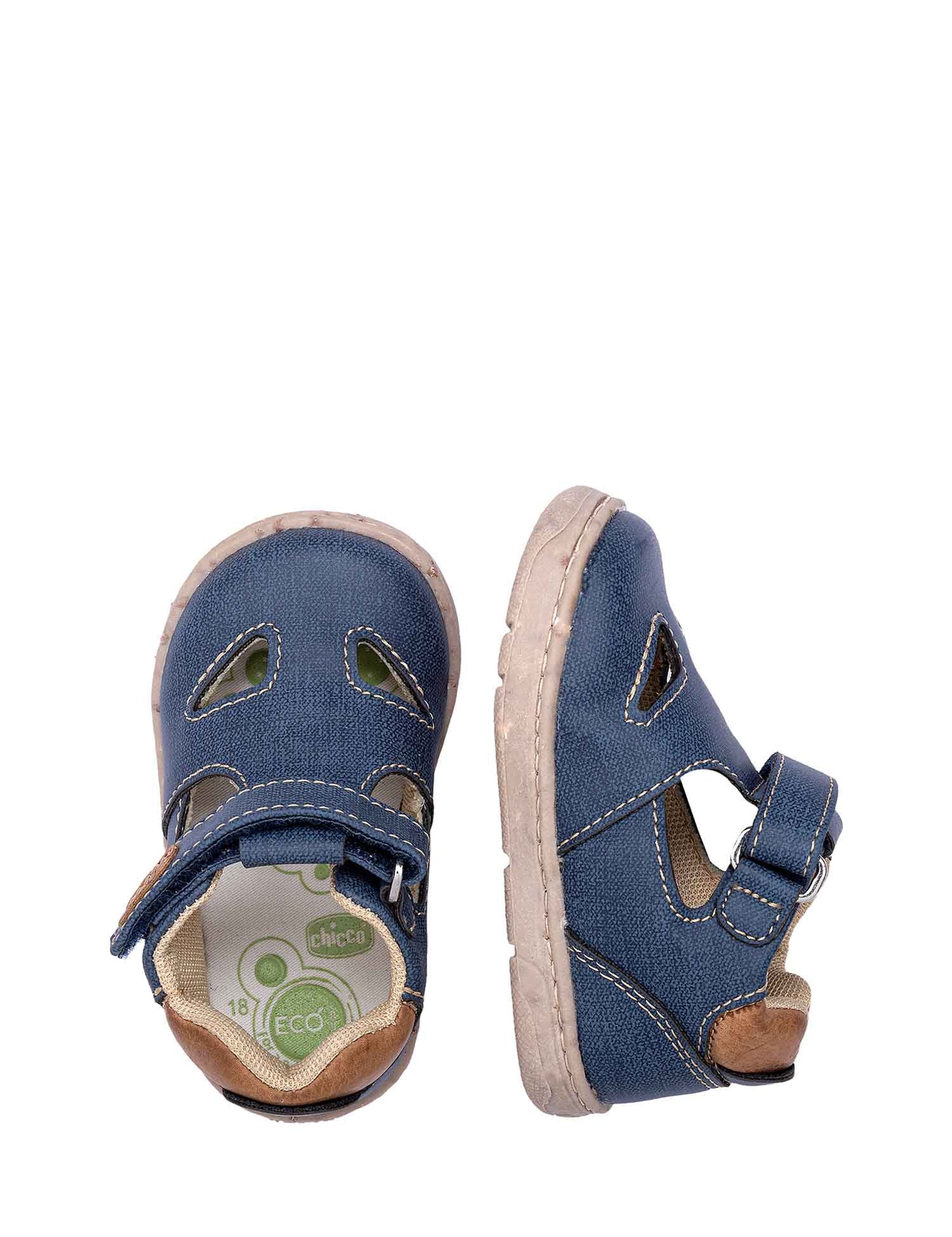 Sandali con strappi Blu Chicco