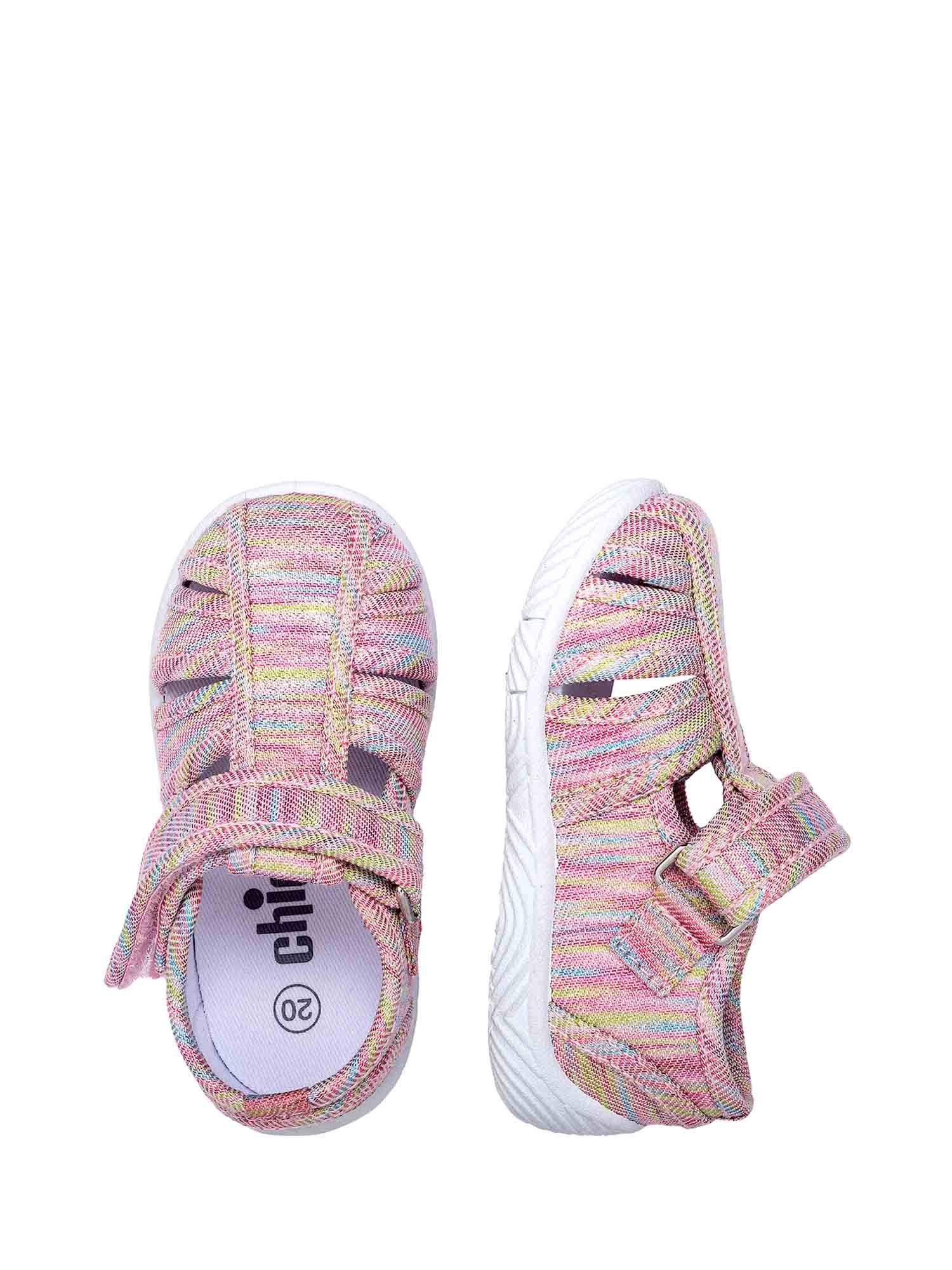 Sandali con strappi Rosa Chicco