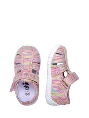 Sandali con strappi Rosa Chicco