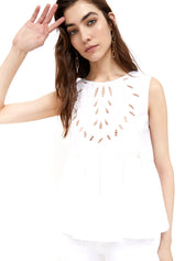 Top e canotte Bianco Liu-jo