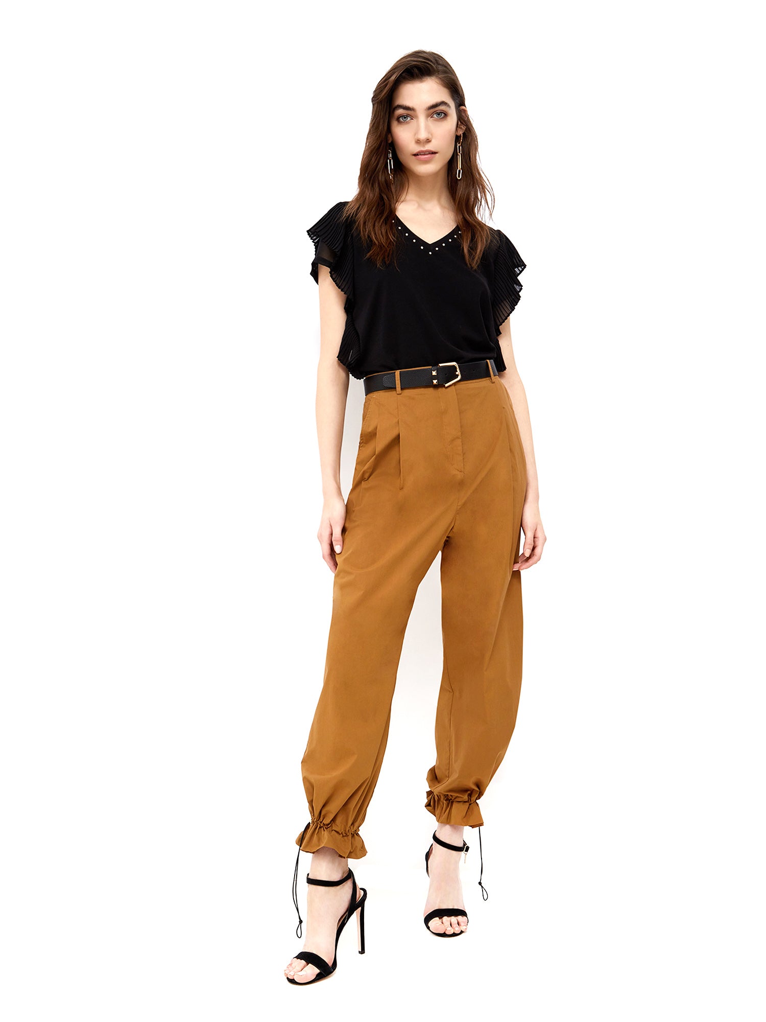 Pantaloni Marrone Liu-jo