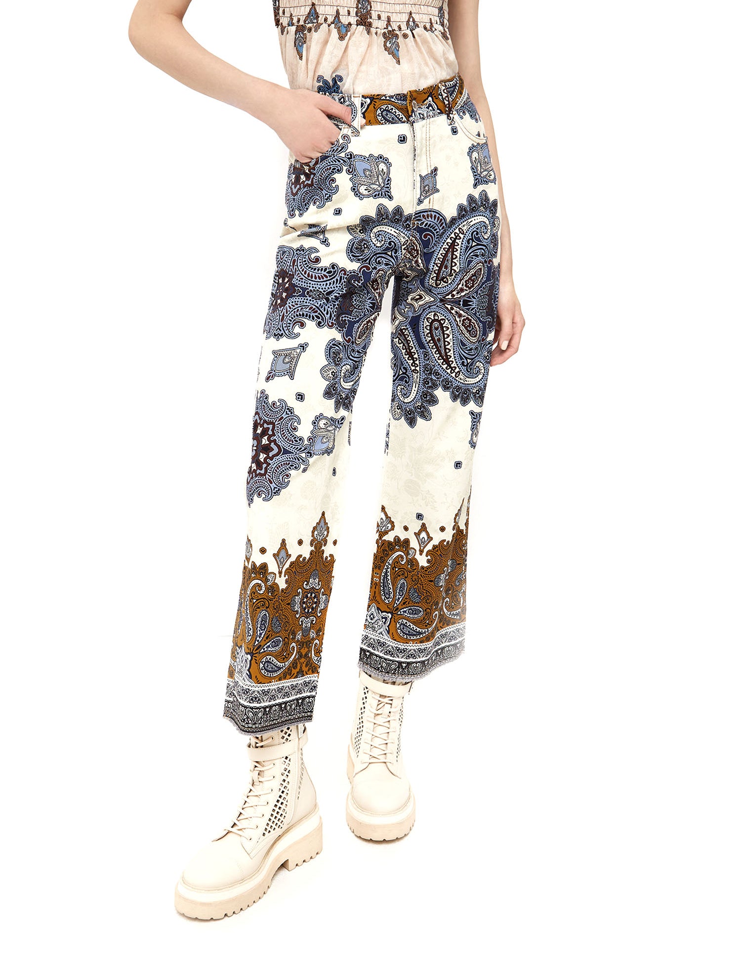 Pantaloni Blu Liu-jo