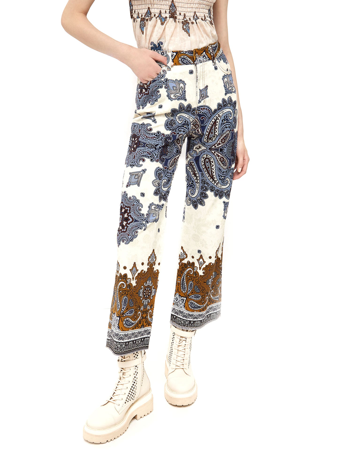 Pantaloni Blu Liu-jo