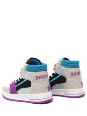 Sneakers Argentato Shop Art