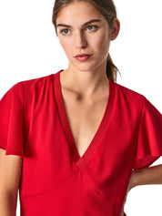 Vestiti Rosso Pepe Jeans