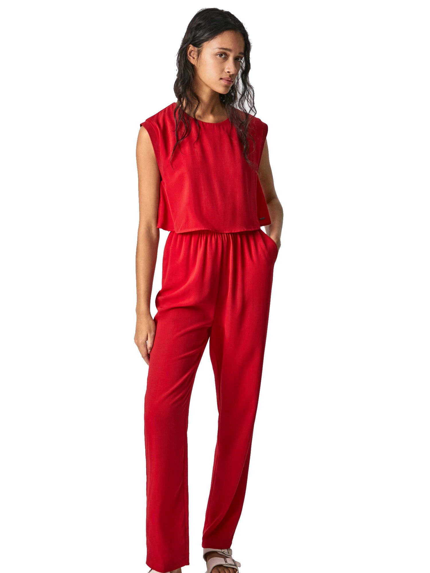 Tute eleganti Rosso Pepe Jeans