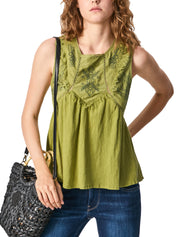 Bluse Verde Pepe Jeans
