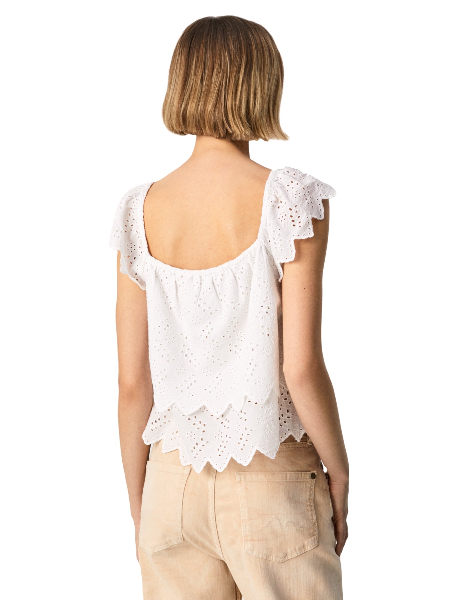 Top e canotte Bianco Pepe Jeans