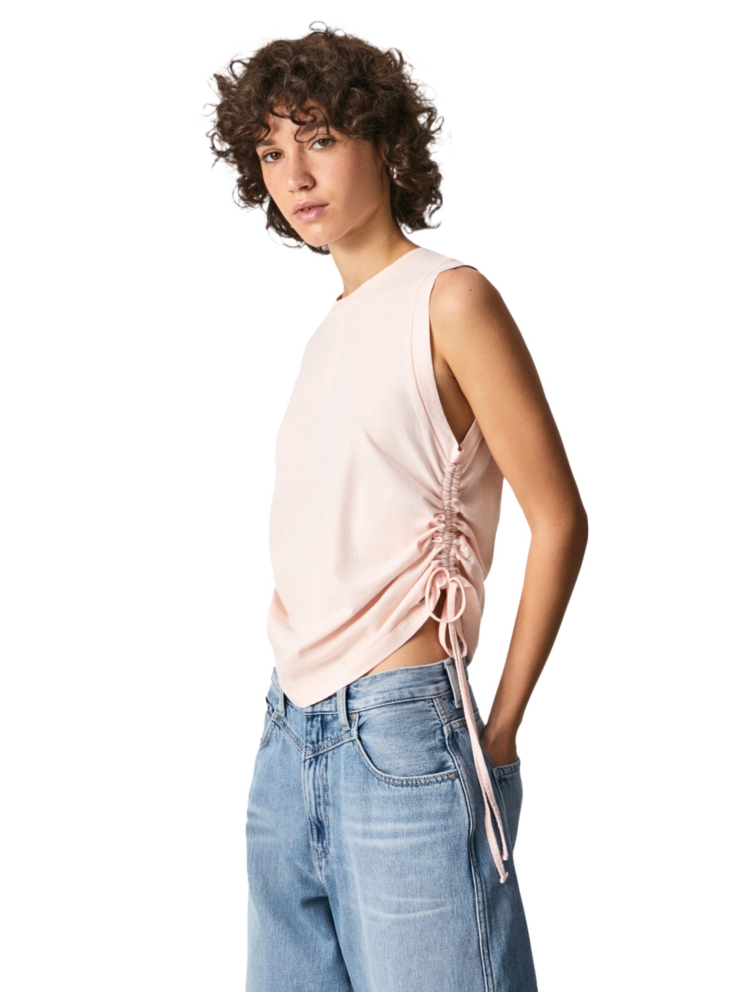 Canotte Rosa Pepe Jeans