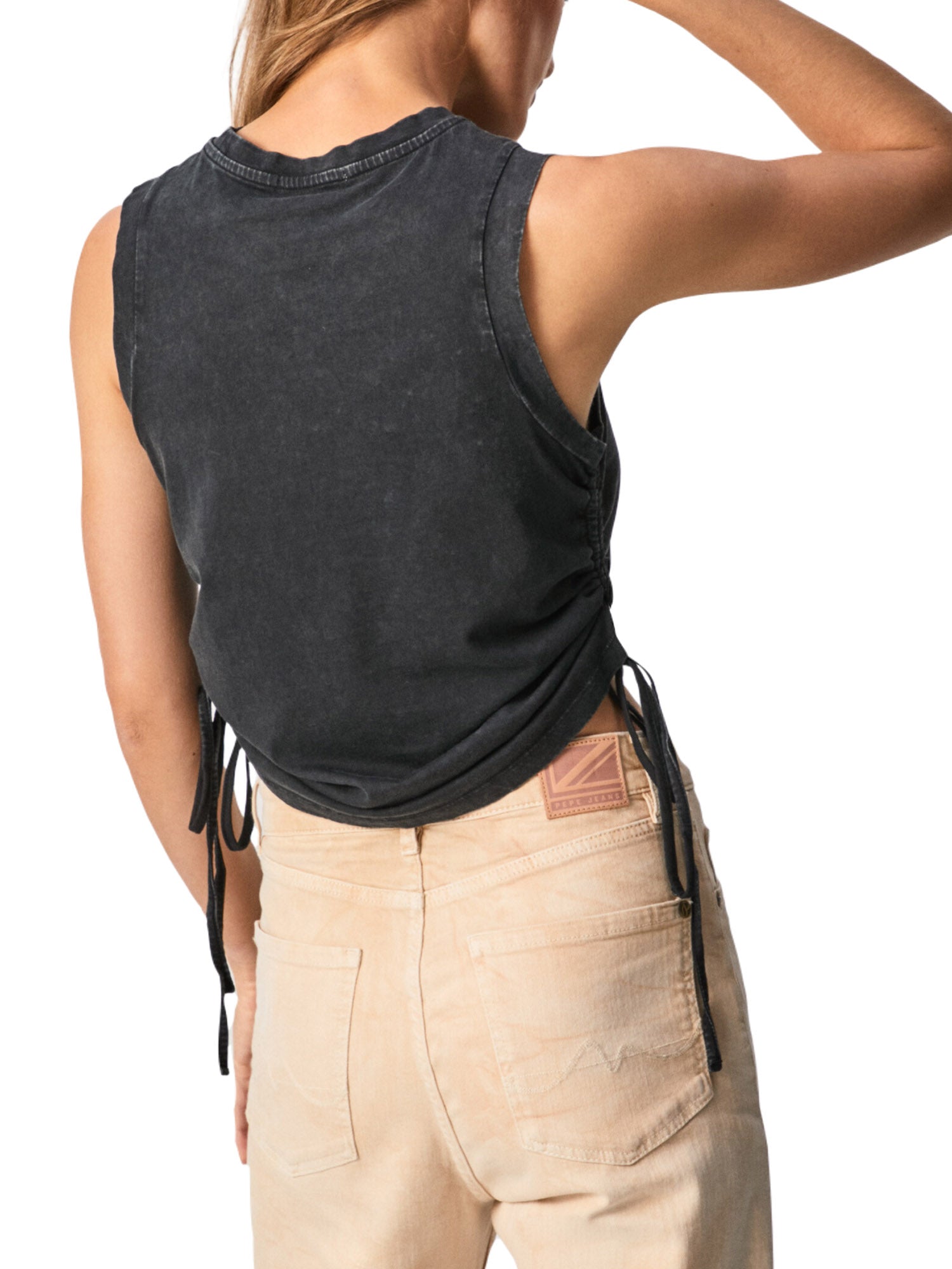 Canotte Nero Pepe Jeans