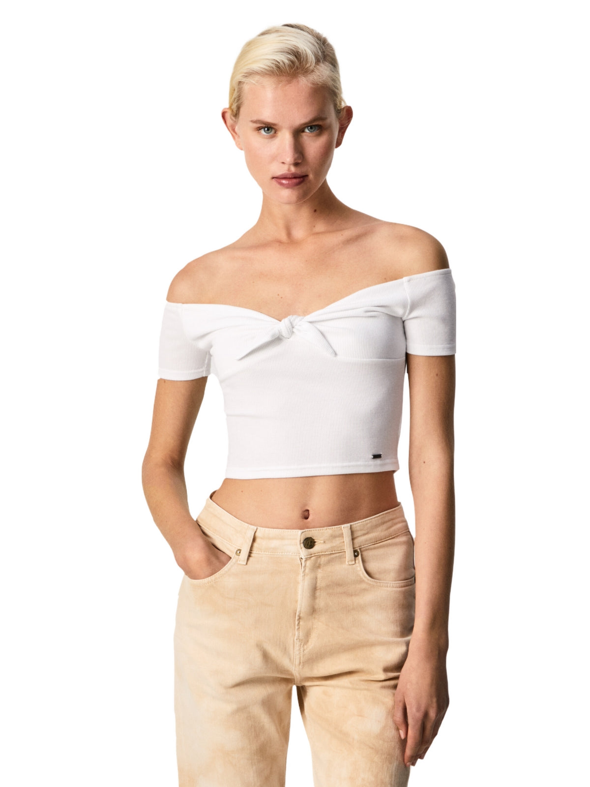 Top e canotte Bianco Pepe Jeans