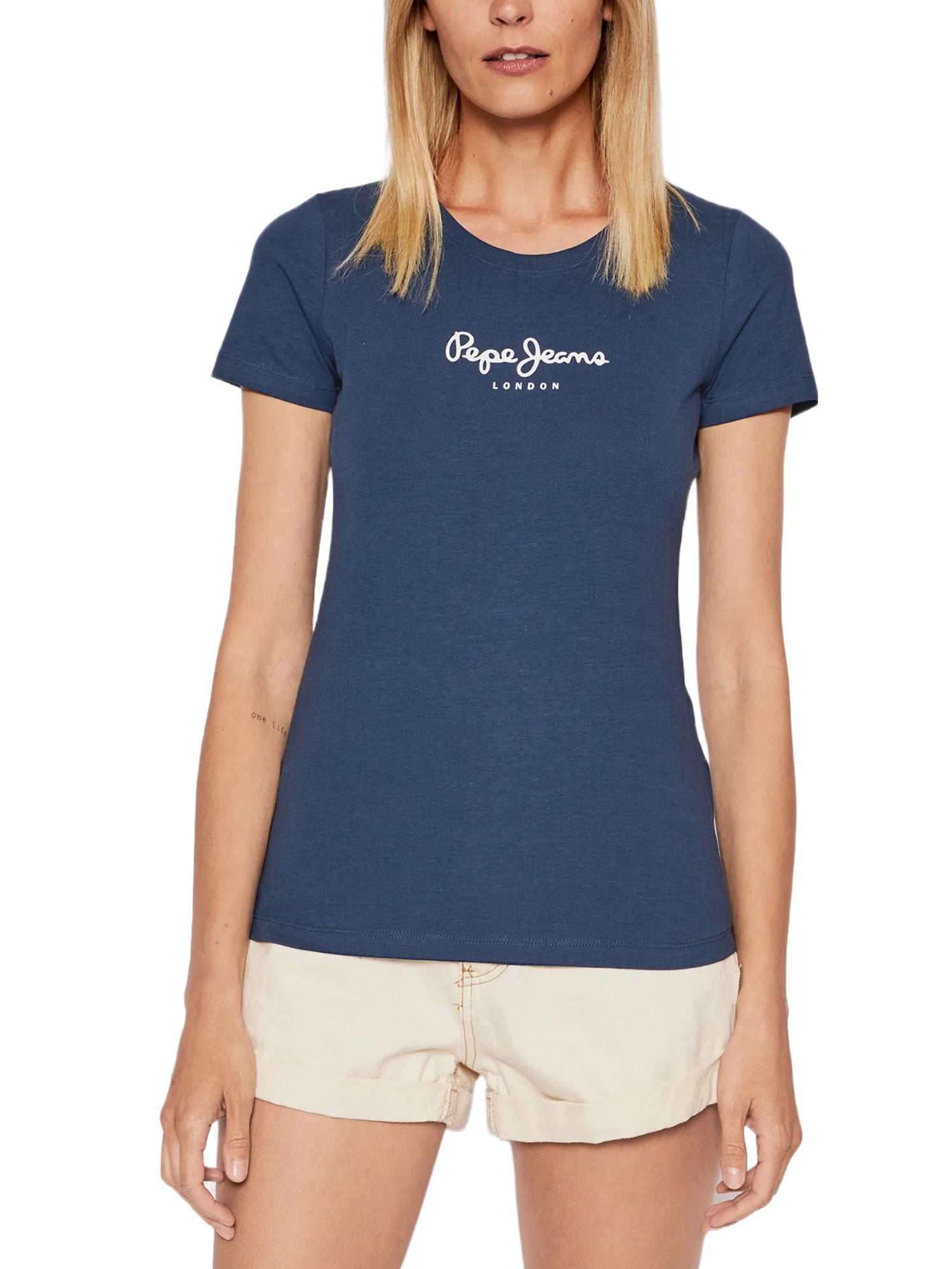 T-shirt Blu Pepe Jeans