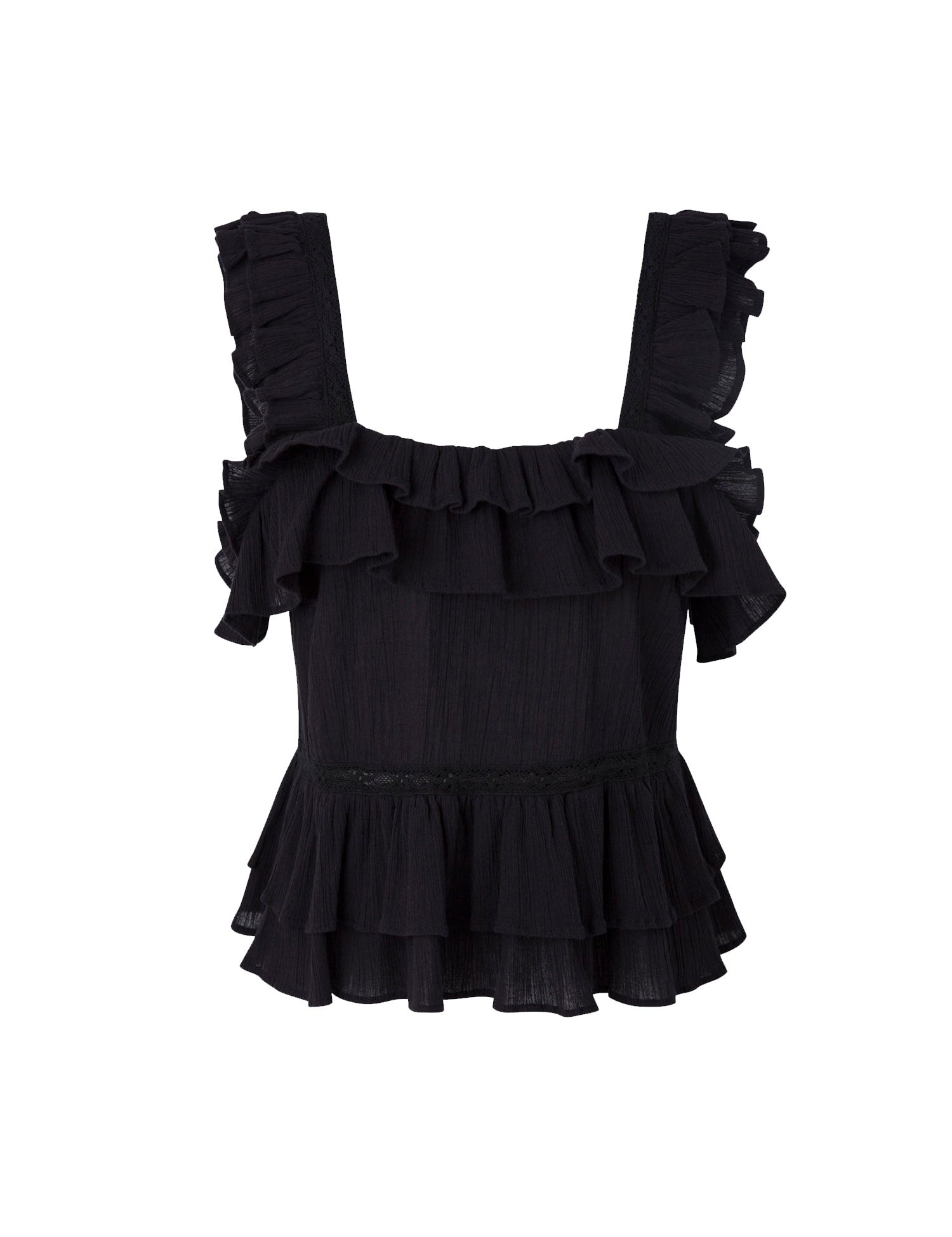 Top e canotte Nero Pepe Jeans