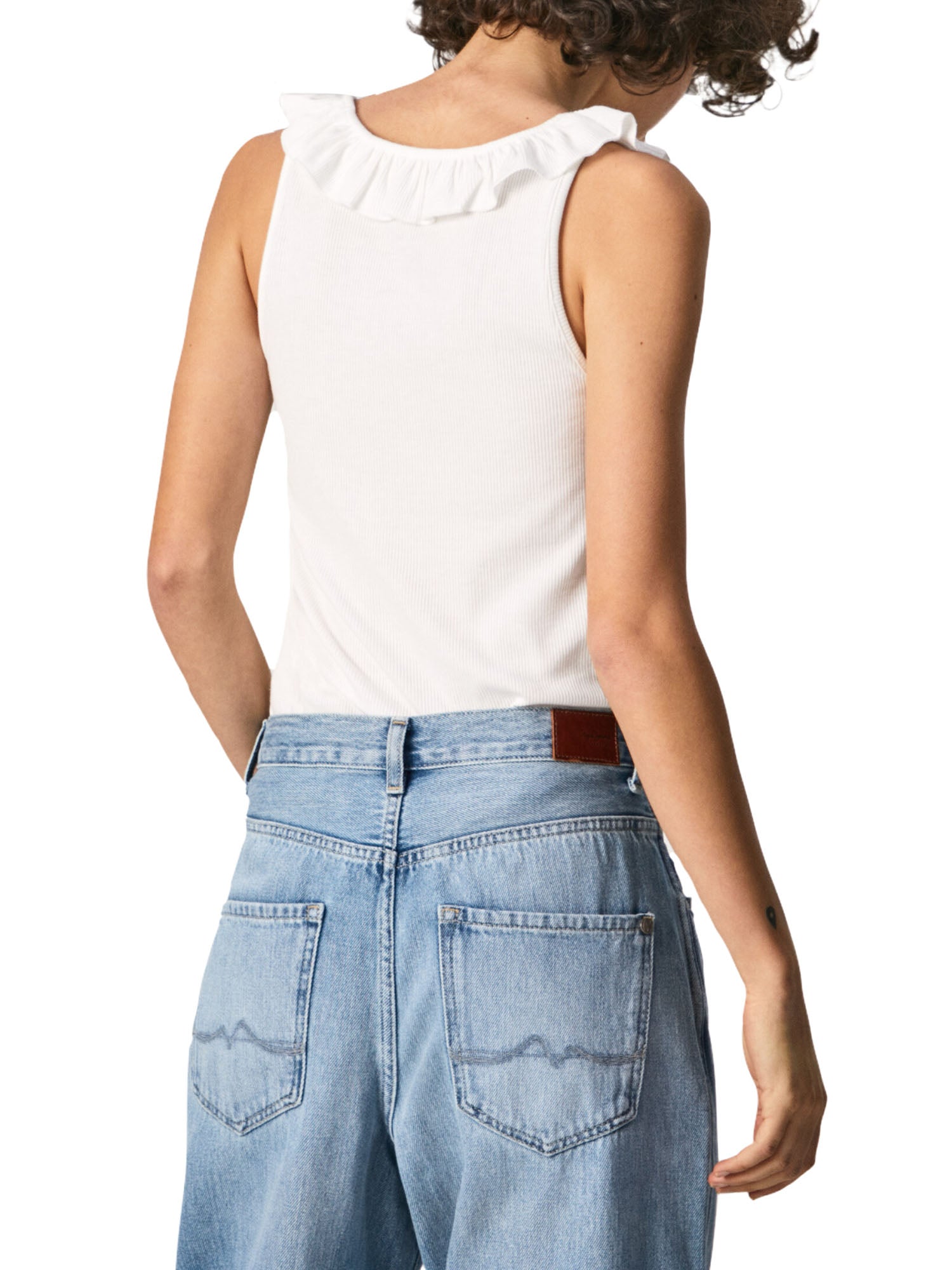 Top e canotte Bianco Pepe Jeans