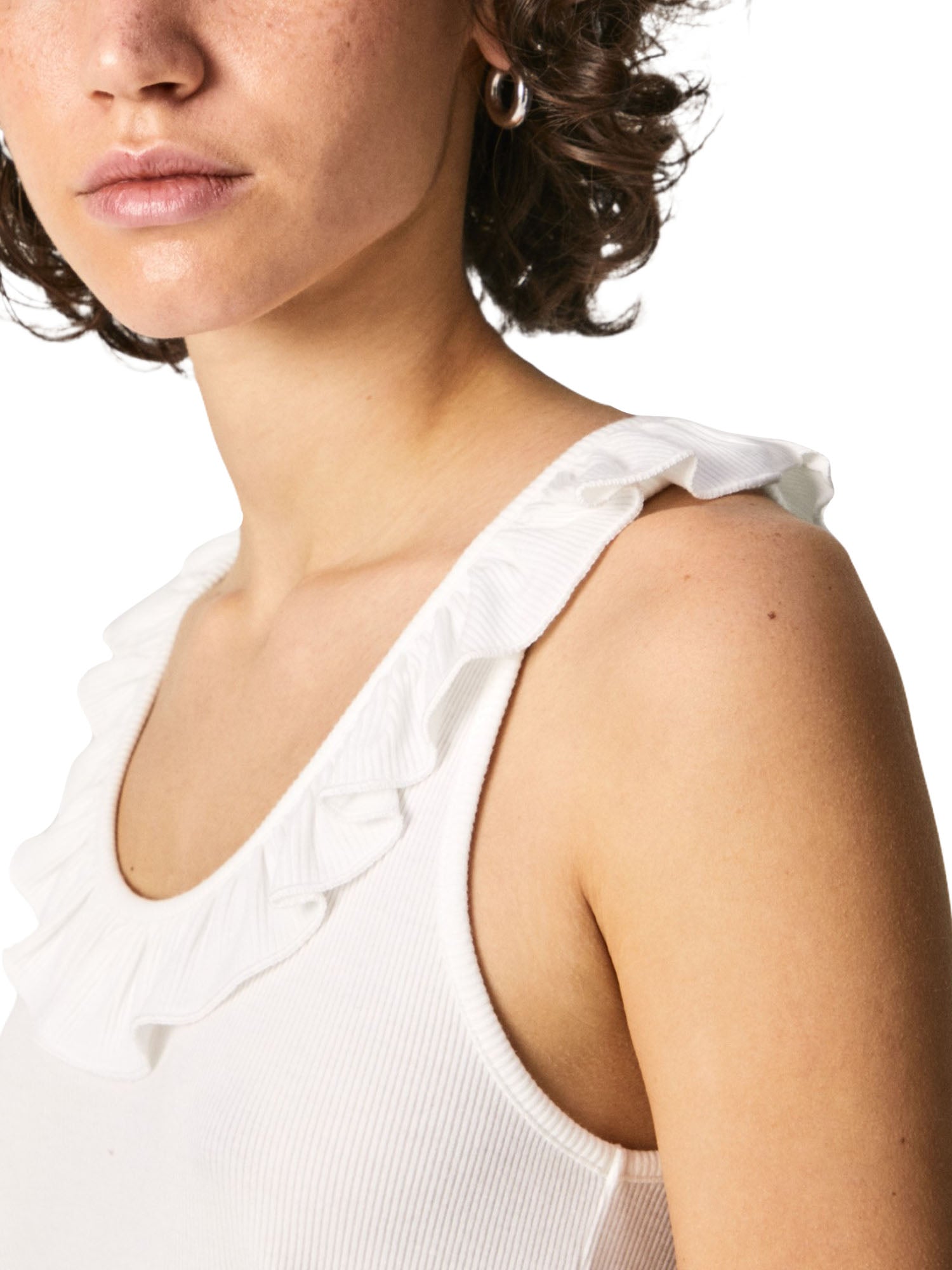 Top e canotte Bianco Pepe Jeans