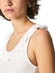 Top e canotte Bianco Pepe Jeans