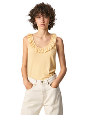 Top e canotte Giallo Pepe Jeans
