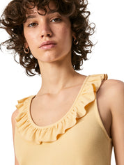 Top e canotte Giallo Pepe Jeans