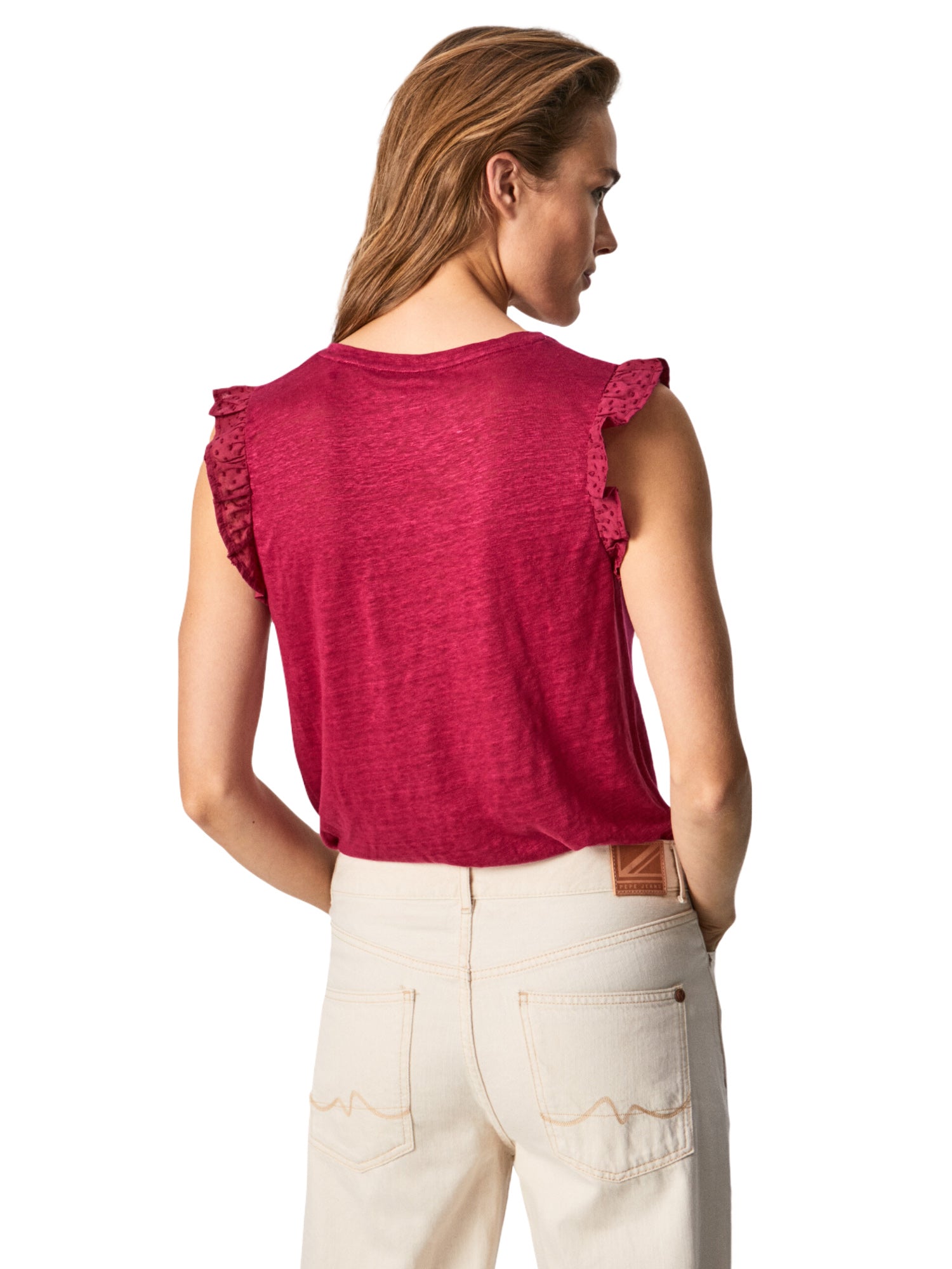 Canotte Rosa Pepe Jeans