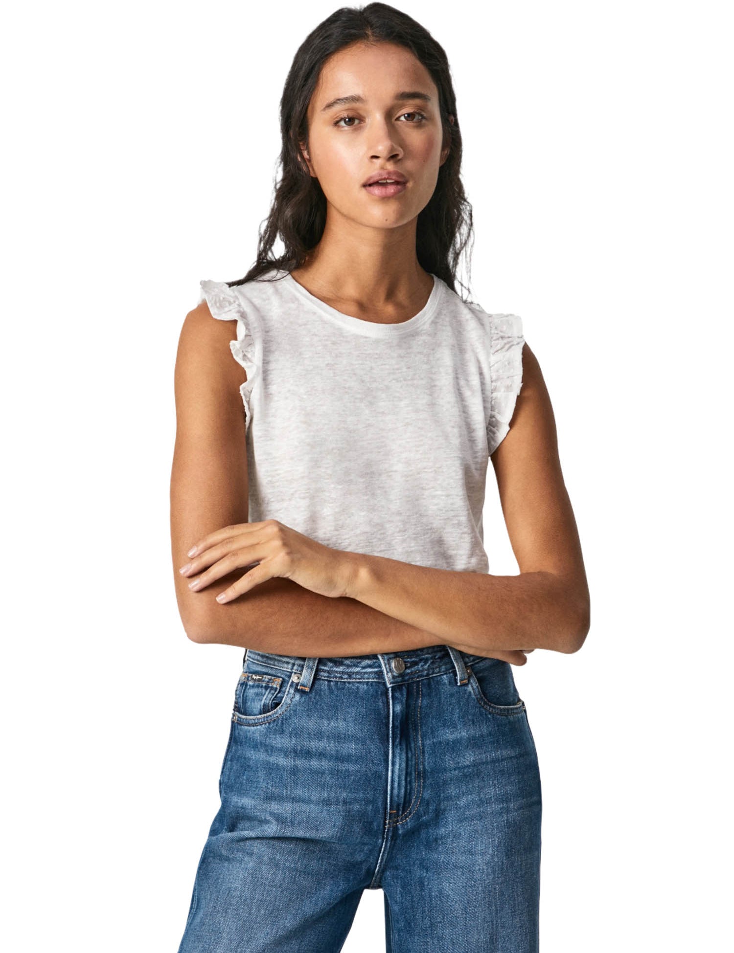 Canotte Bianco Pepe Jeans