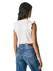 Canotte Bianco Pepe Jeans