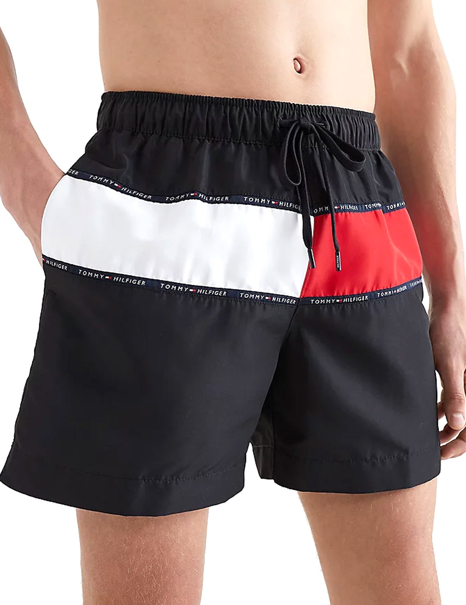 Costumi Nero Tommy Hilfiger Underwear