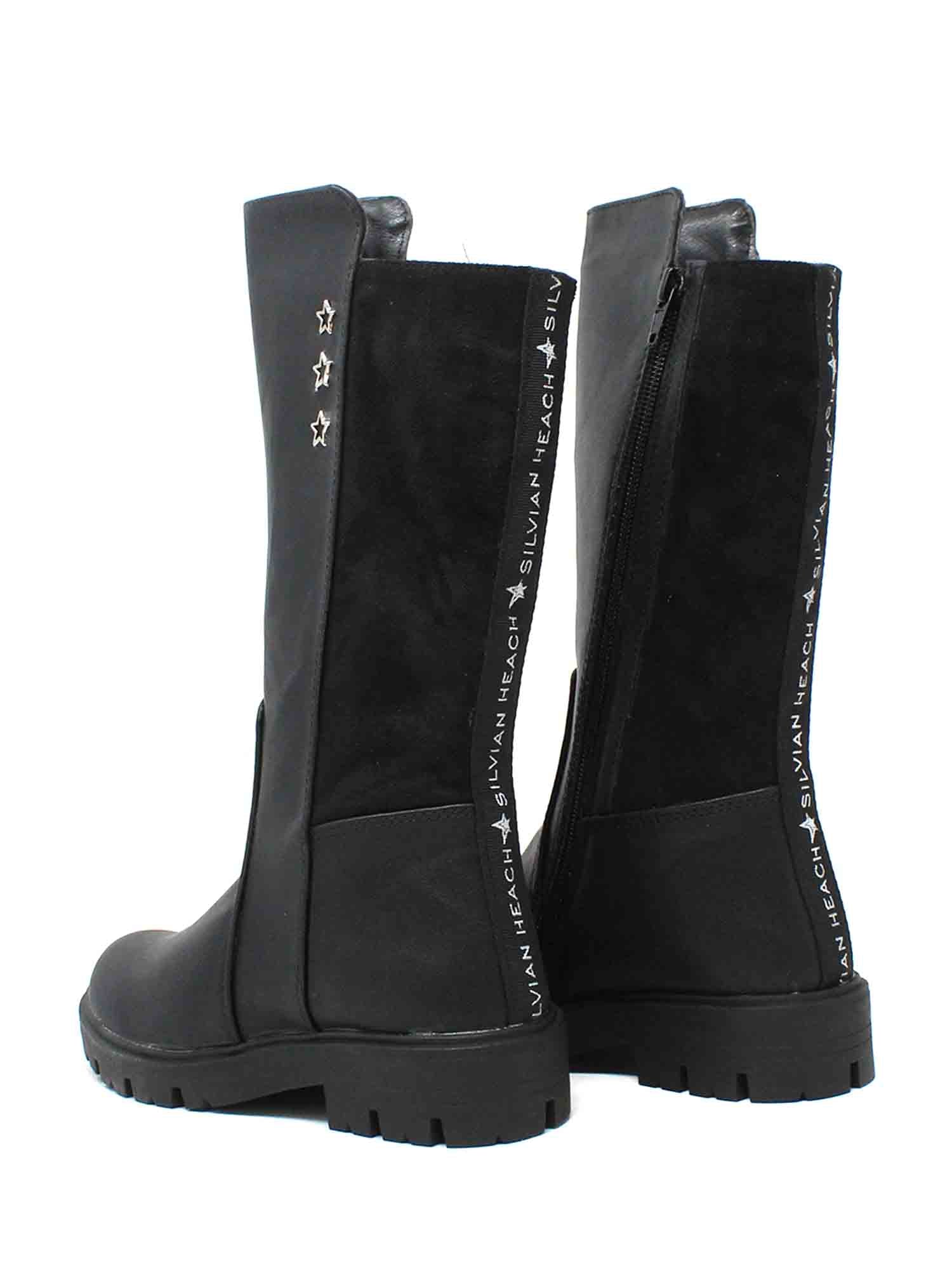 Stivali Nero Silvian Heach