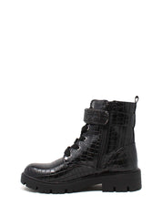 Anfibi Nero Croco Silvian Heach