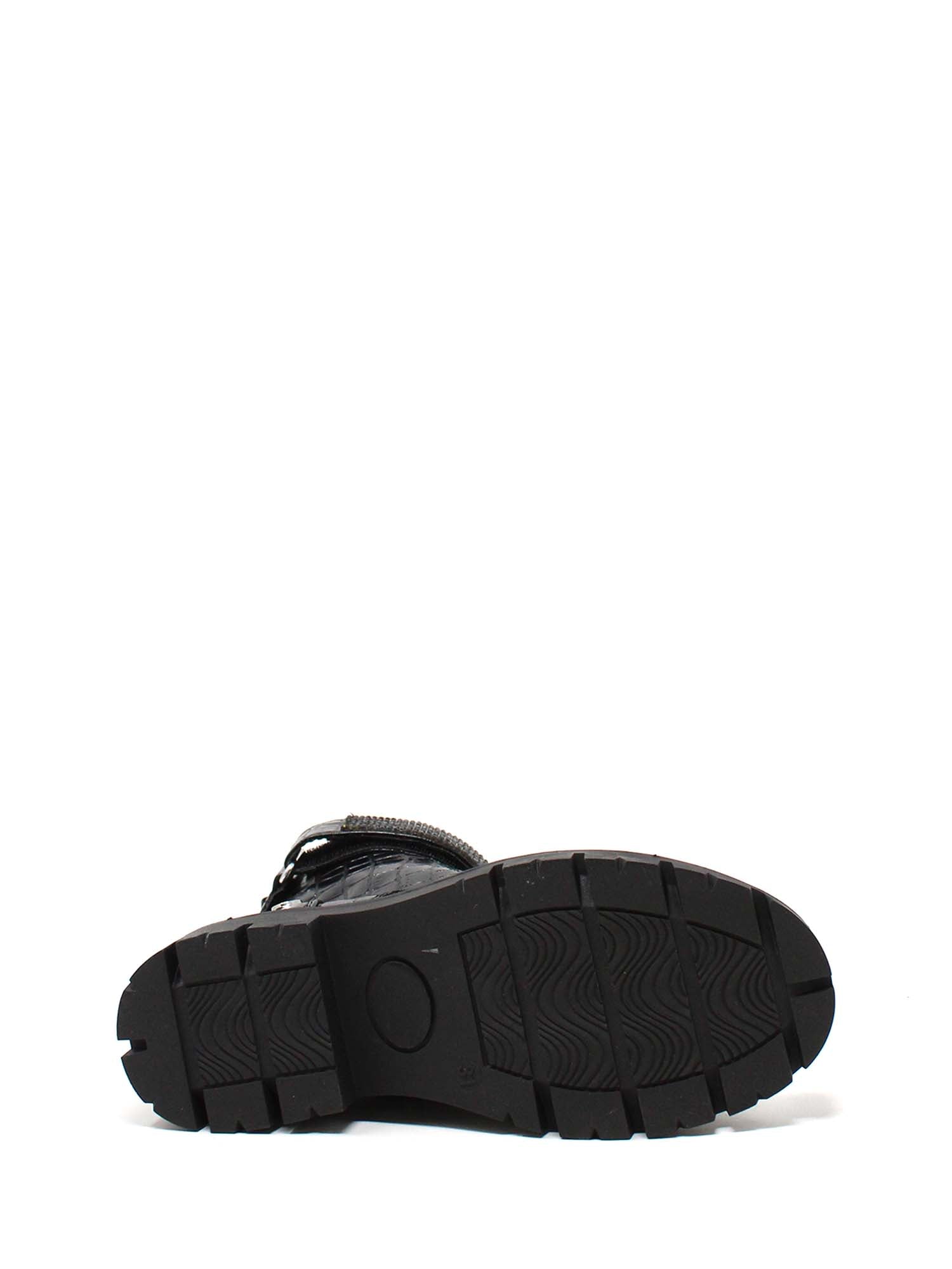 Anfibi Nero Croco Silvian Heach