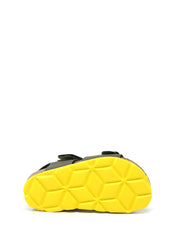 Sandali con strappi Verde Grunland Junior