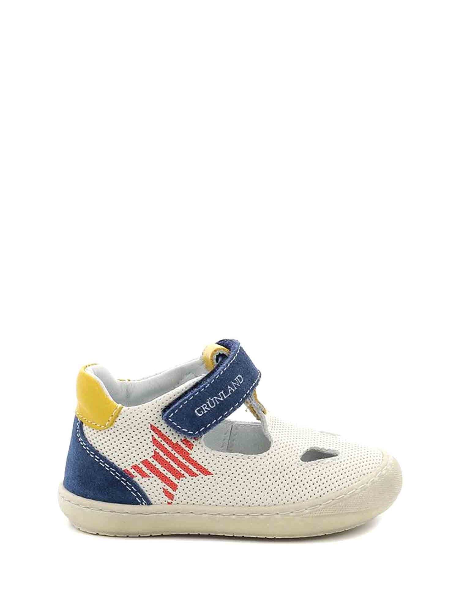 Scarpe con strappi Bianco Grunland Junior