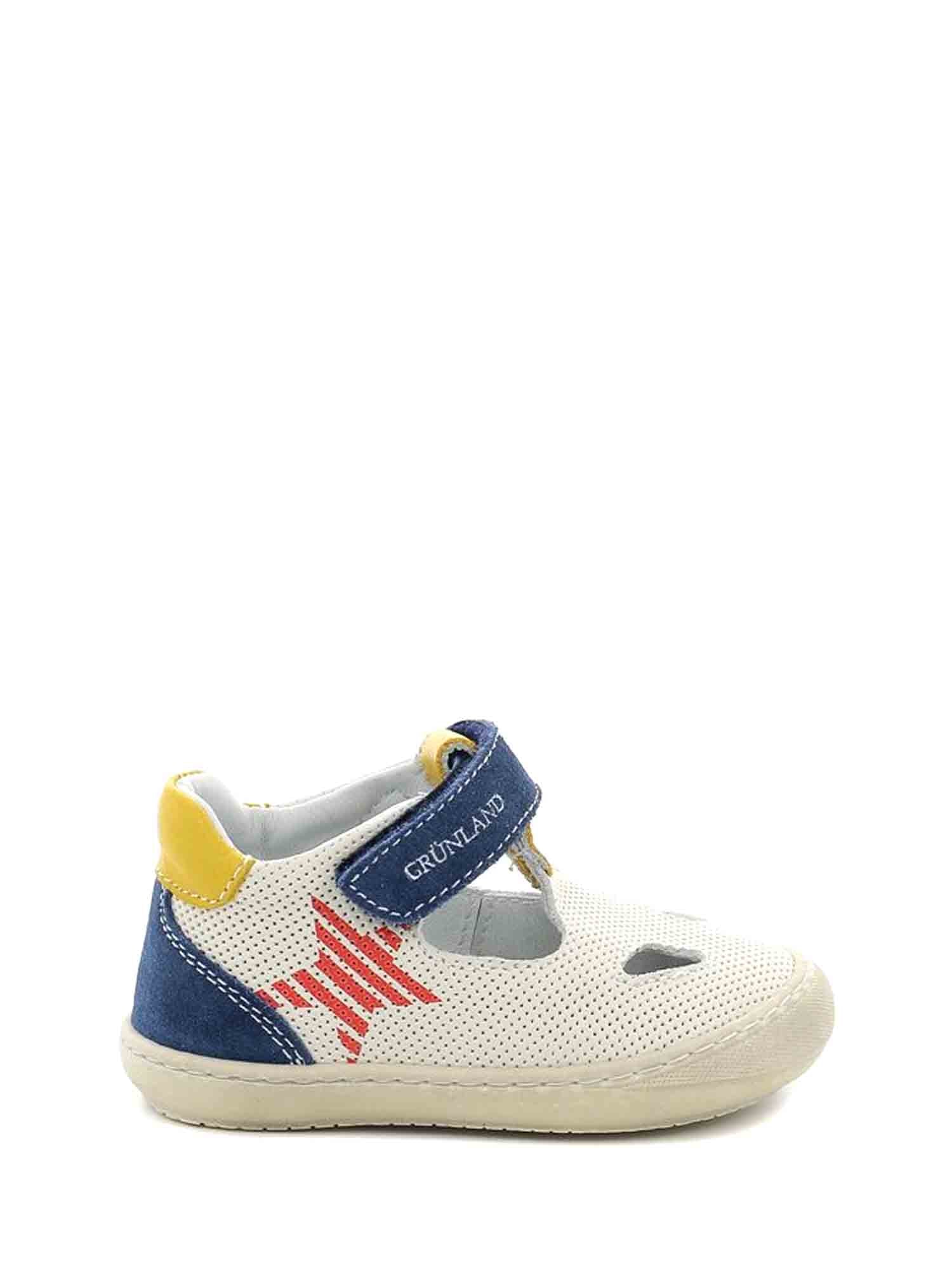 Scarpe con strappi Bianco Grunland Junior