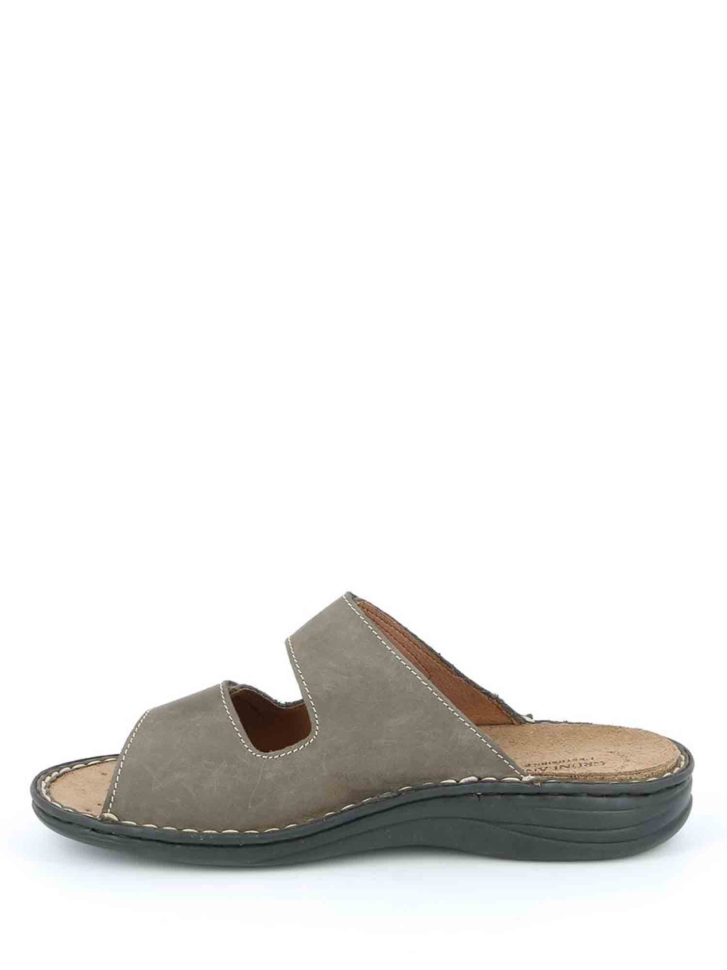 Sandali con strappi Marrone Grunland