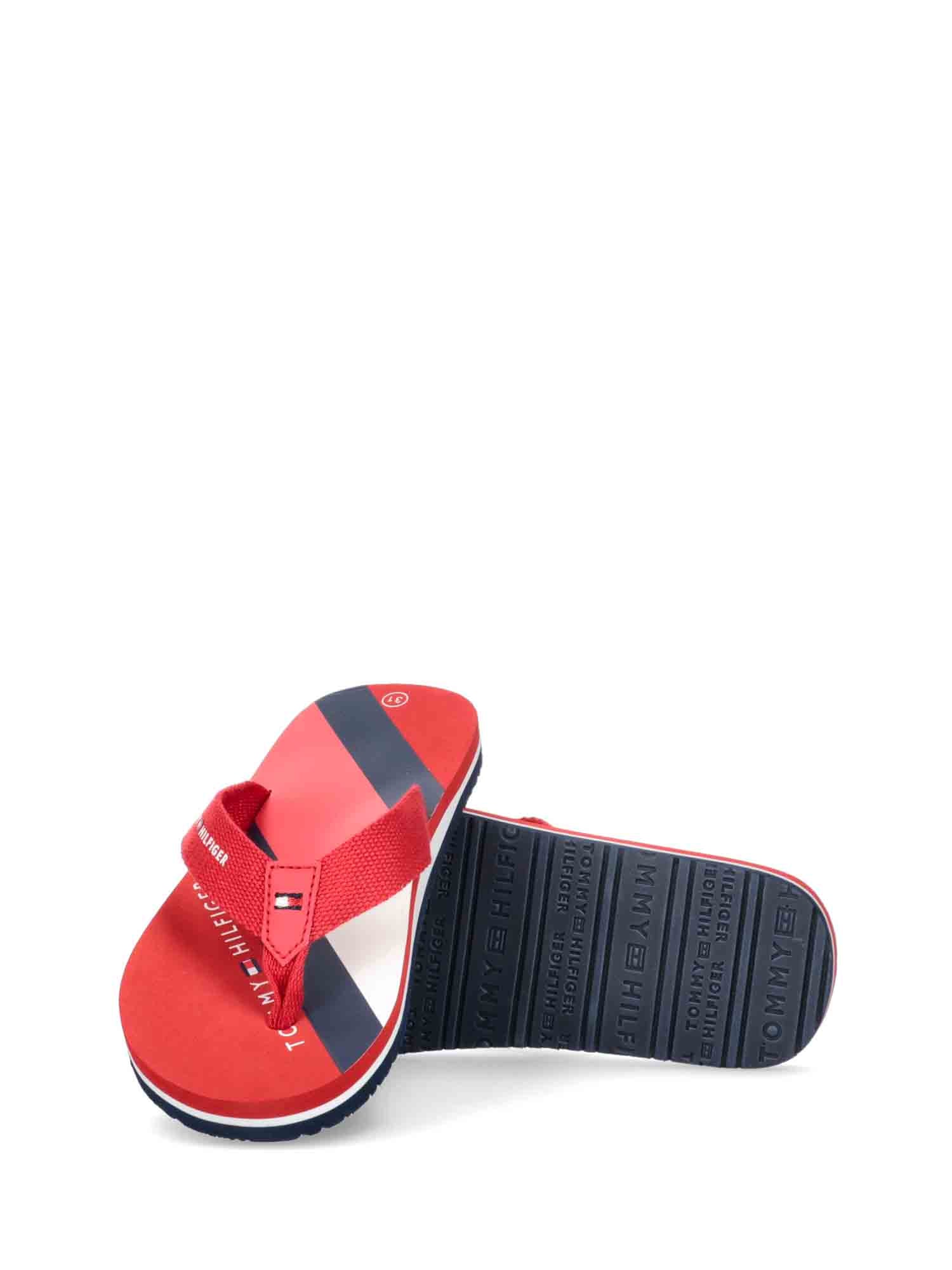 Infradito Rosso Tommy Hilfiger