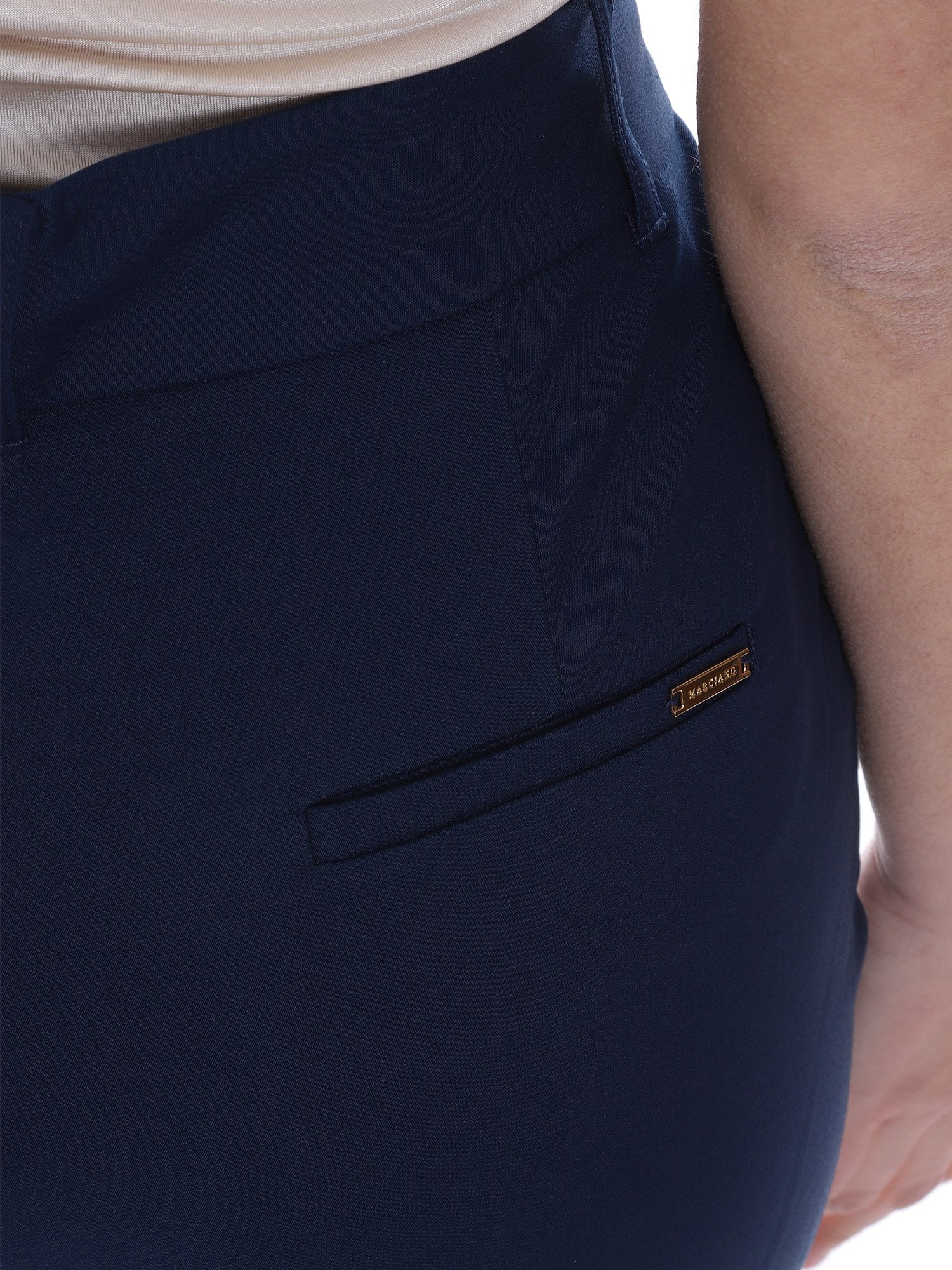 Pantaloni Blu Guess Marciano