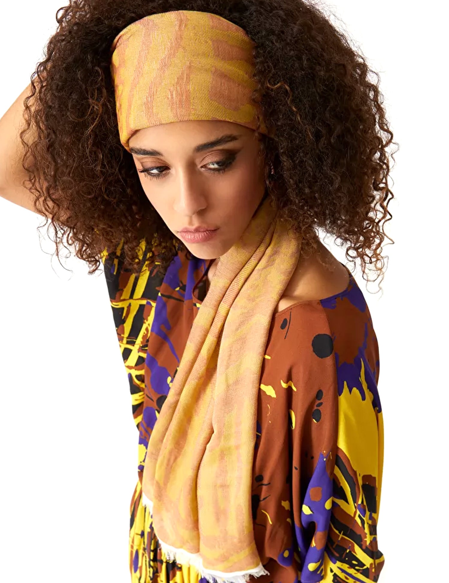 Foulard Giallo Manila Grace