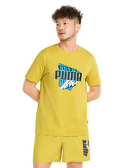T-shirt Giallo Puma