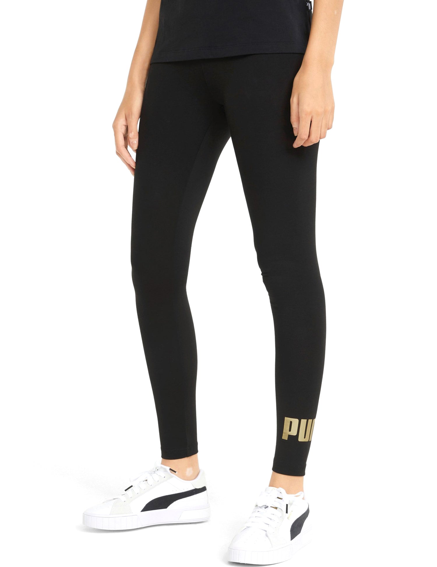 Leggings Nero Oro Puma