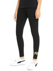 Leggings Nero Oro Puma