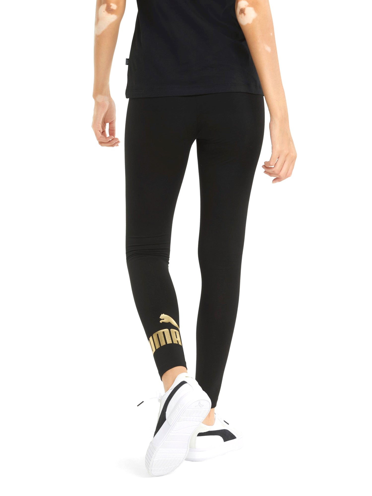 Leggings Nero Oro Puma