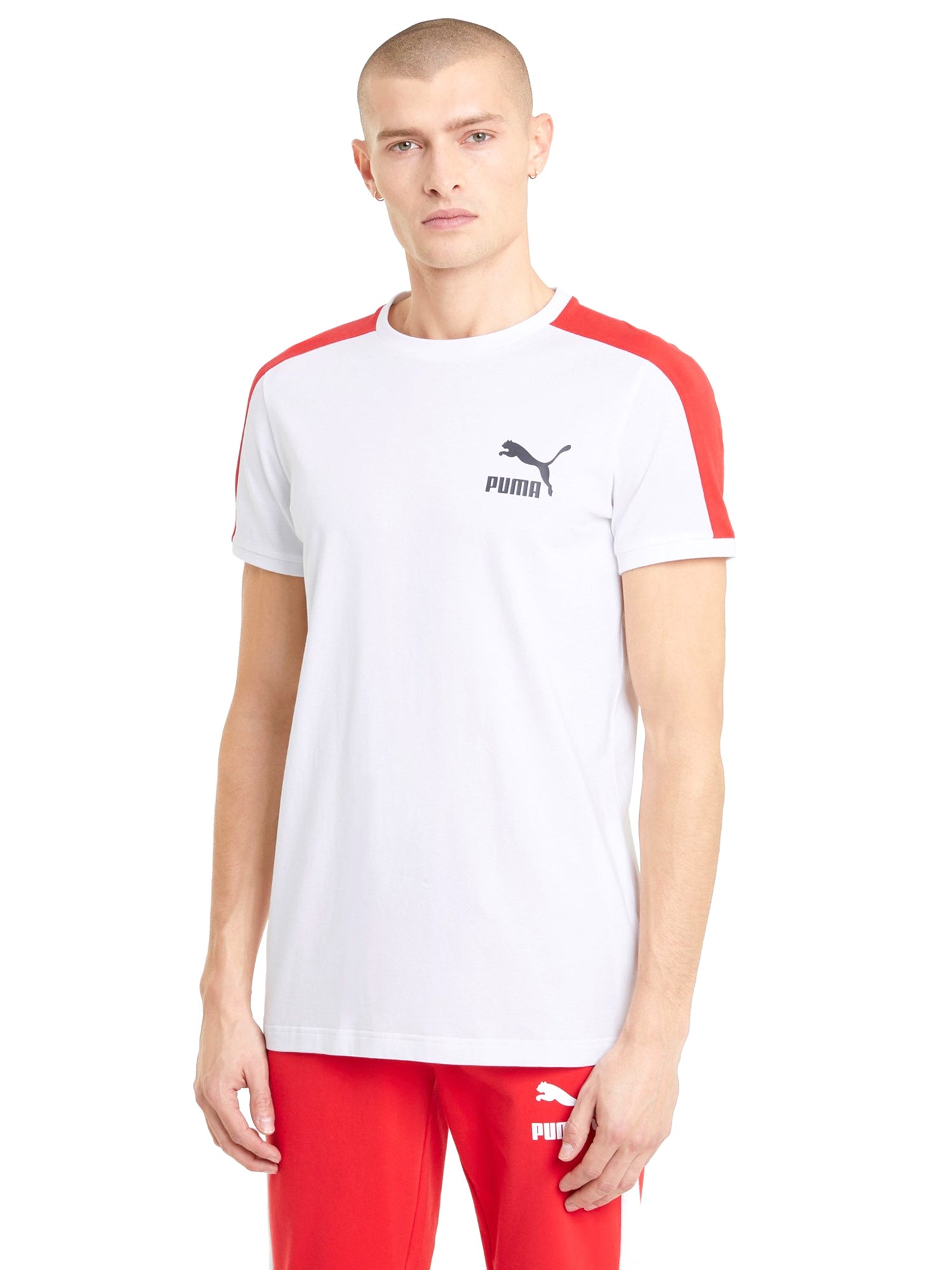 T-shirt Bianco Tee 052 Puma