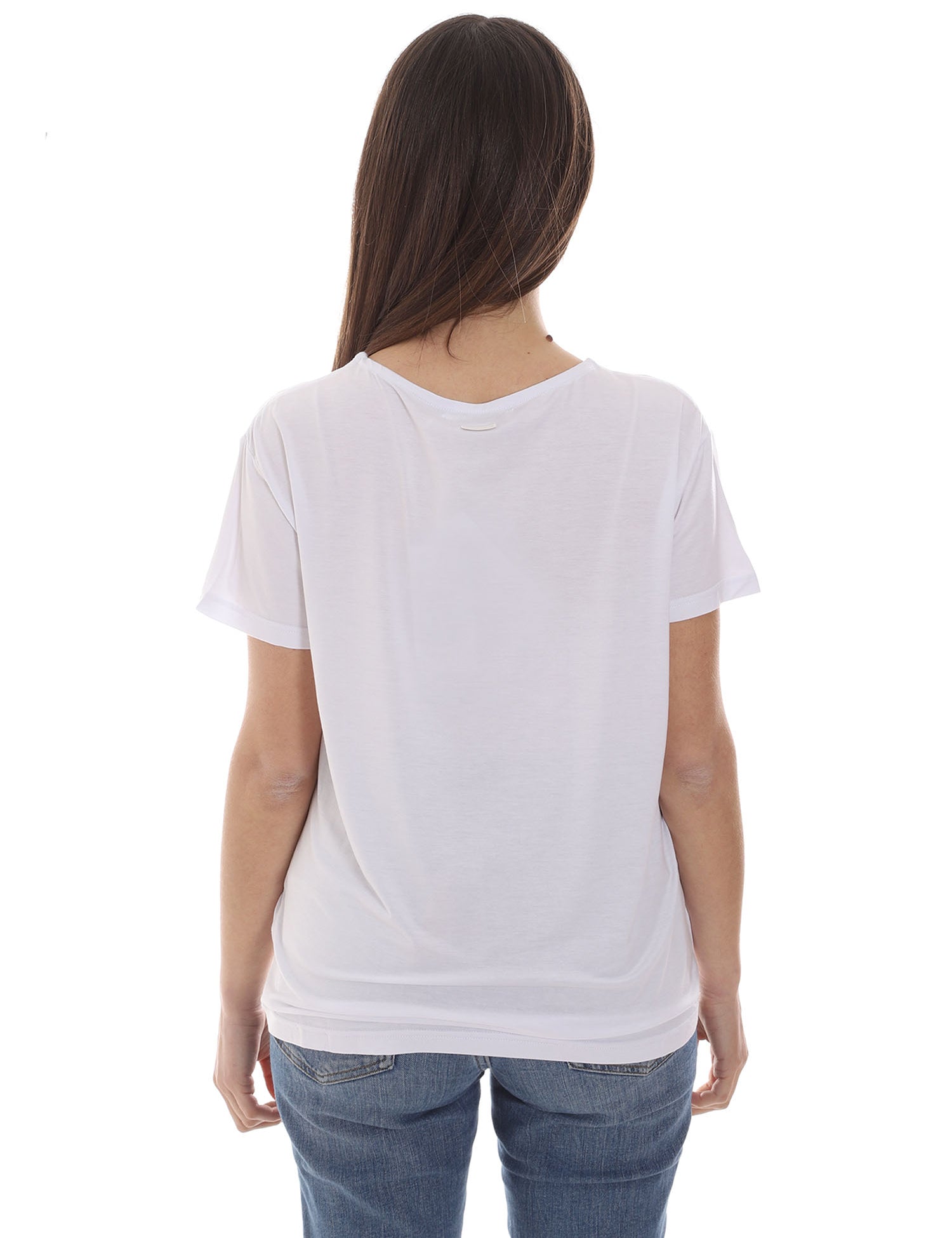 T-shirt Bianco Cafenoir