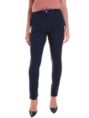 Pantaloni Blu Cafenoir