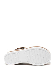 Sandali zeppa Marrone Cafenoir